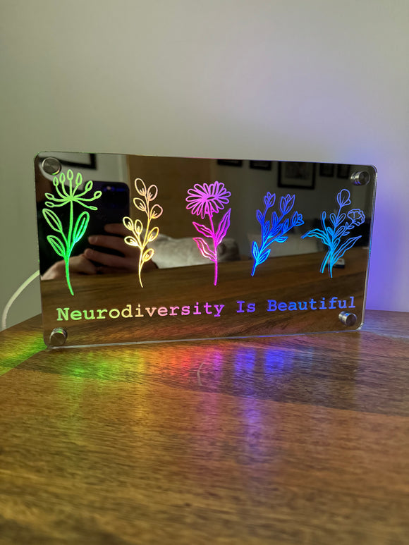 Neurodiversity Lamp - Neurodiversity Gift