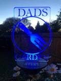Dads Garden Solar Lights - Personalised Gift Studio