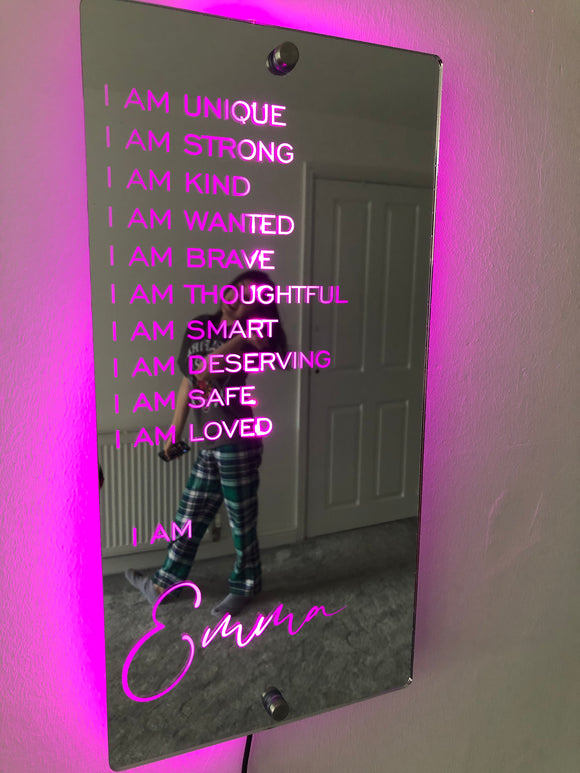 Personalized Daily Affirmation Gift For Granddaughter I am
