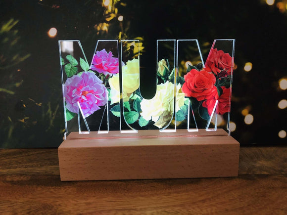 Infinite Flower Lamp - Personalised Gift Studio