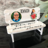 Miniature Memorial Bench - Robin Edition - Personalised Gift Studio